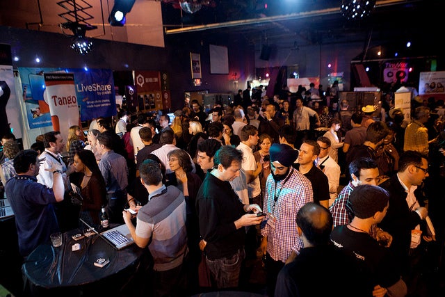The Crowd at Tech Cocktail SXSW presented by LiveShare from Cooliris