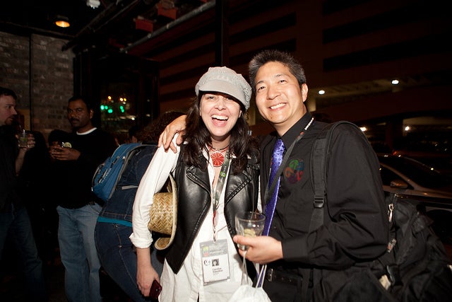 Guests at Tech Cocktail SXSW presented by LiveShare from Cooliris