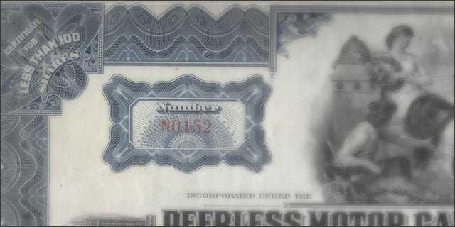 Stock certificate