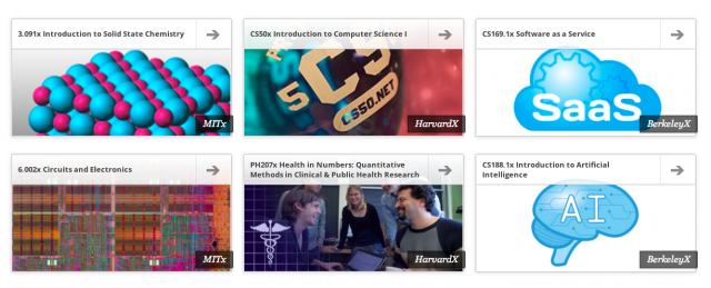 edX courses