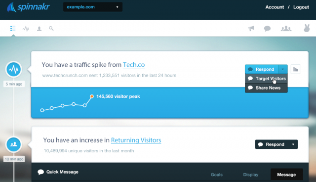 Spinnakr screenshot