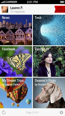 Flipboard screenshot