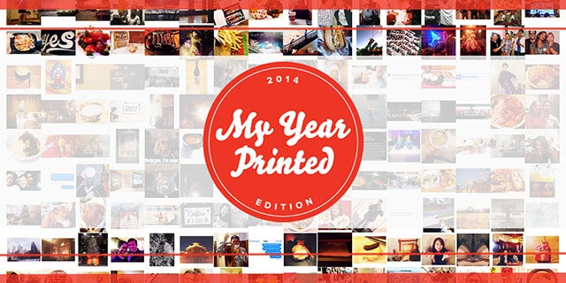 My Year Printed Instagram Poster 2014