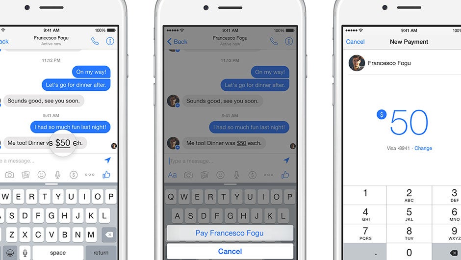 Facebook Messenger Rolls Out Payments Feature to NYC