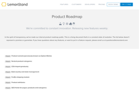 Product Roadmap