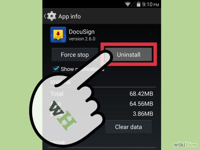 Uninstall Apps