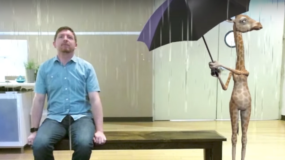 mixed reality magic bench