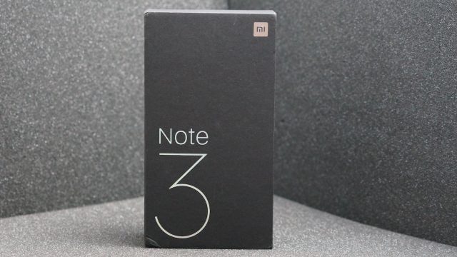 mi note 3 boxed