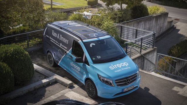 Siroop drone van