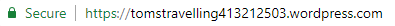 Make a Website for free example of a bad URL