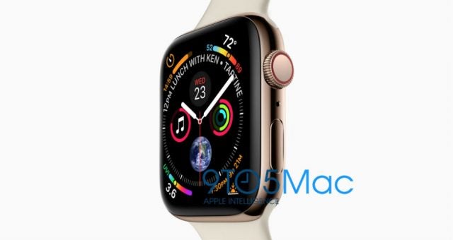 Apple Watch Series 4 Leaked Image