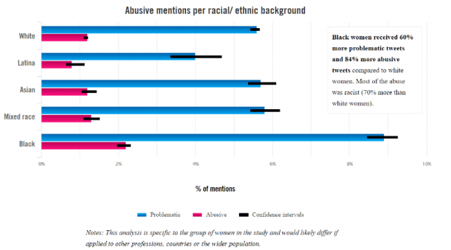 Amnesty International Survey Mentions by Ethnicity