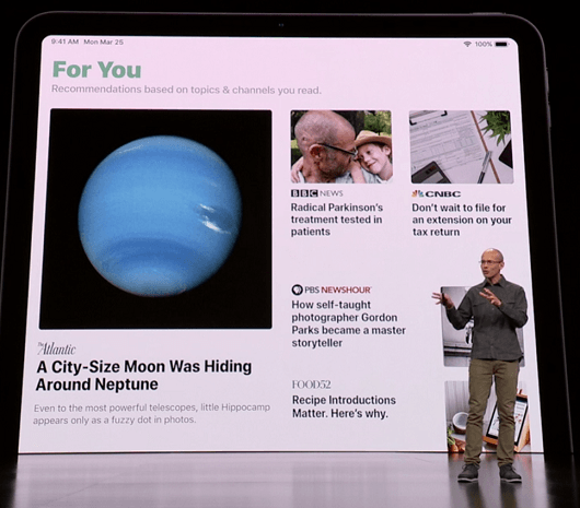 Apple News Plus service