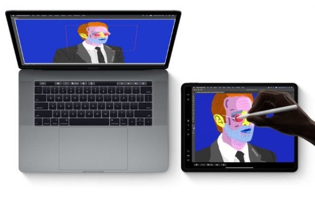 Second screen on iPadOS