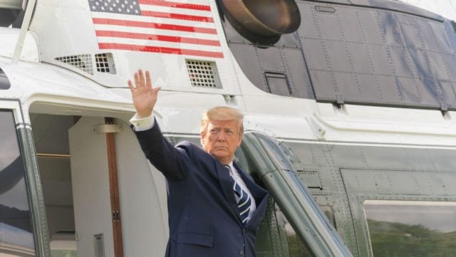 Donald Trump Helicopter