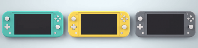 Nintendo Switch Lite colors
