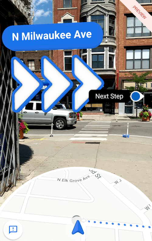 Google Maps Live View