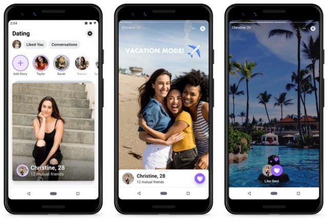 Facebook Dating app