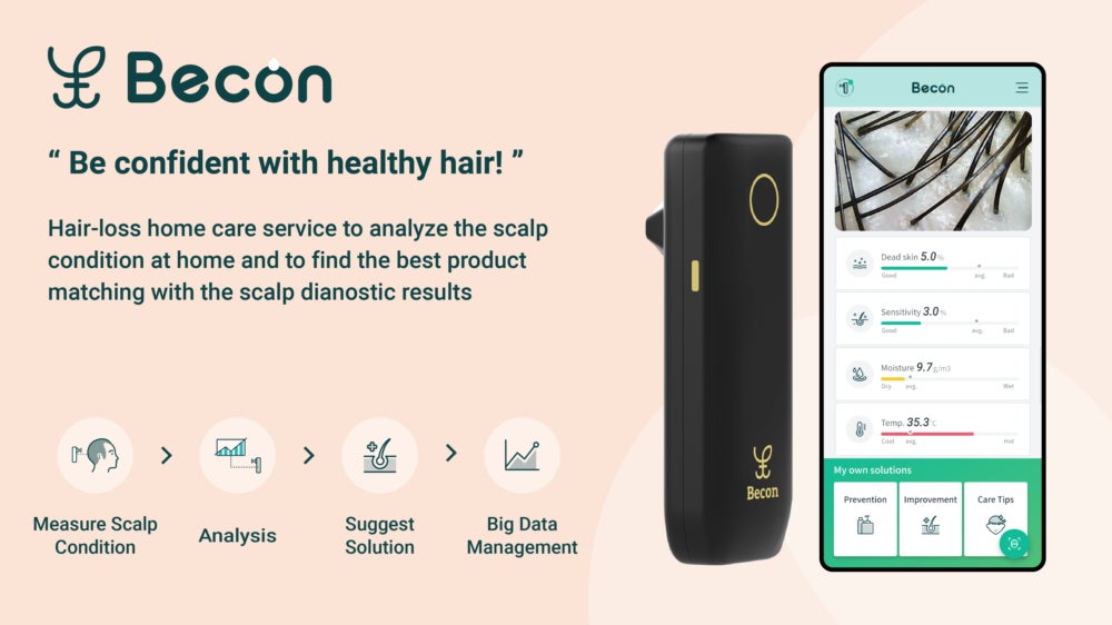 Becon hair analysis product from samsung