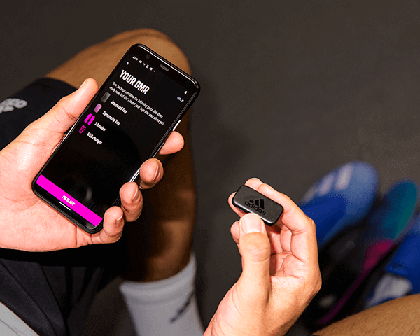 adidas gmr app and jacquard tag