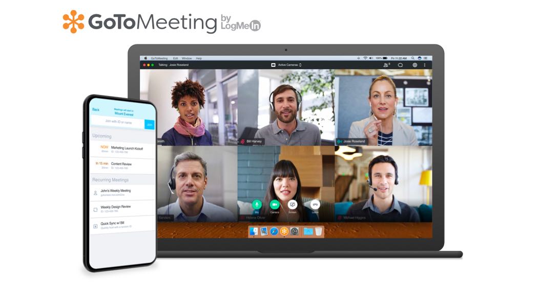 GoToMeeting offers free video conferencing