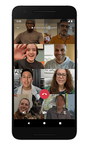 whatsapp group call