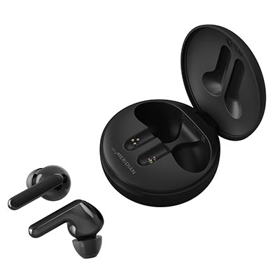 LG HBS-FN6 earbuds and case