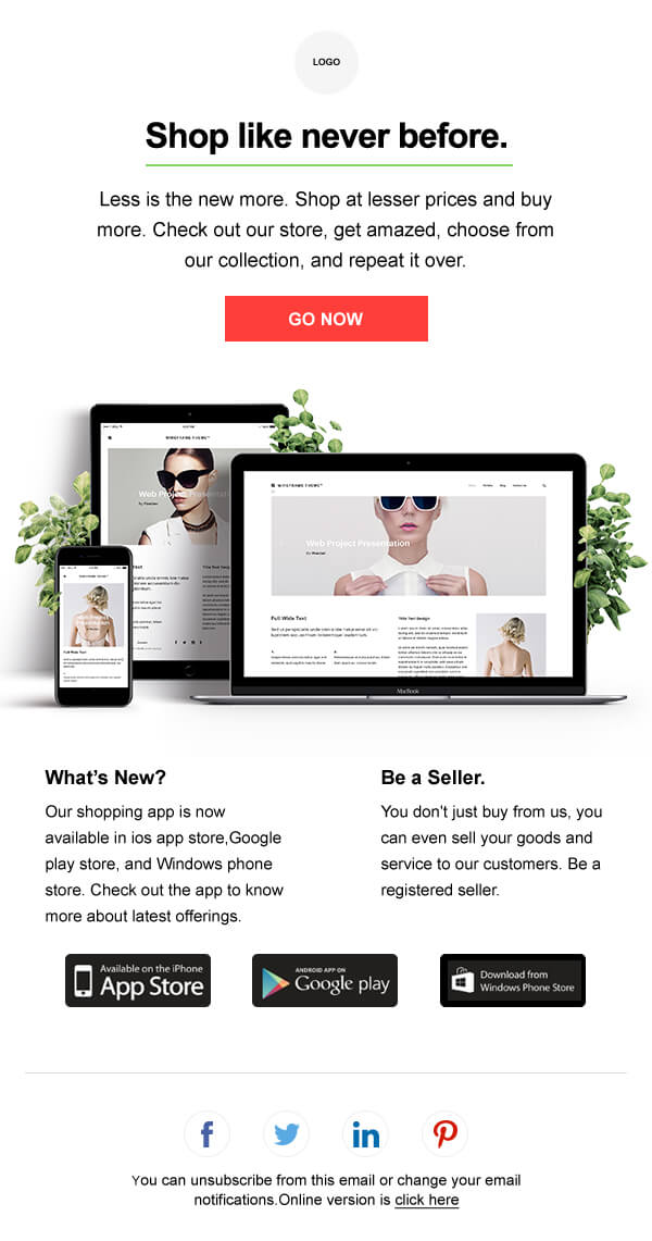Zoho Campaign Template Business