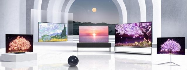 LG OLED TV Lineup CES 2021