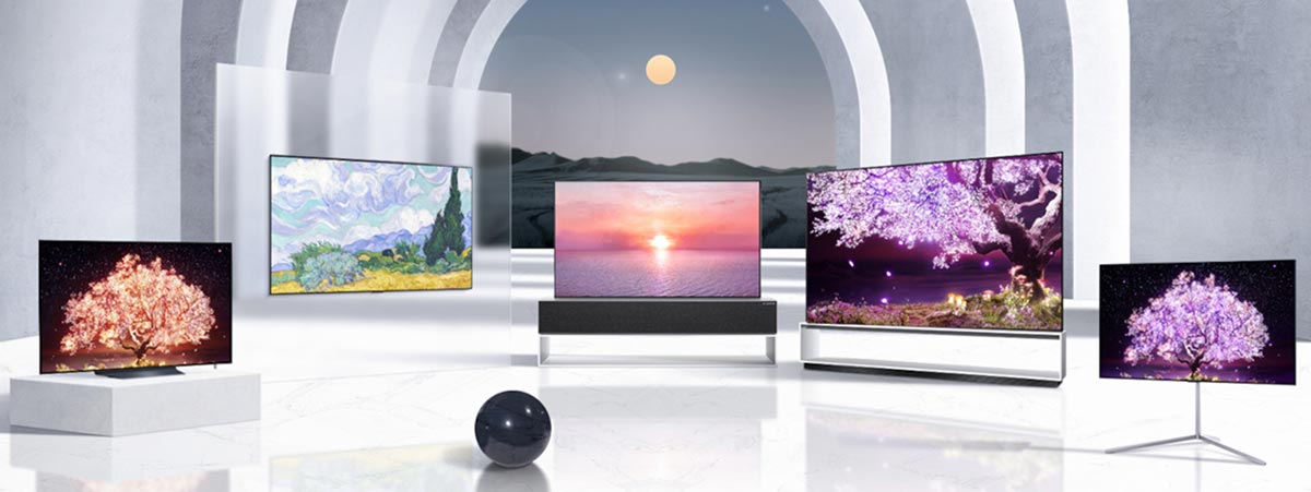 LG OLED TV Lineup CES 2021