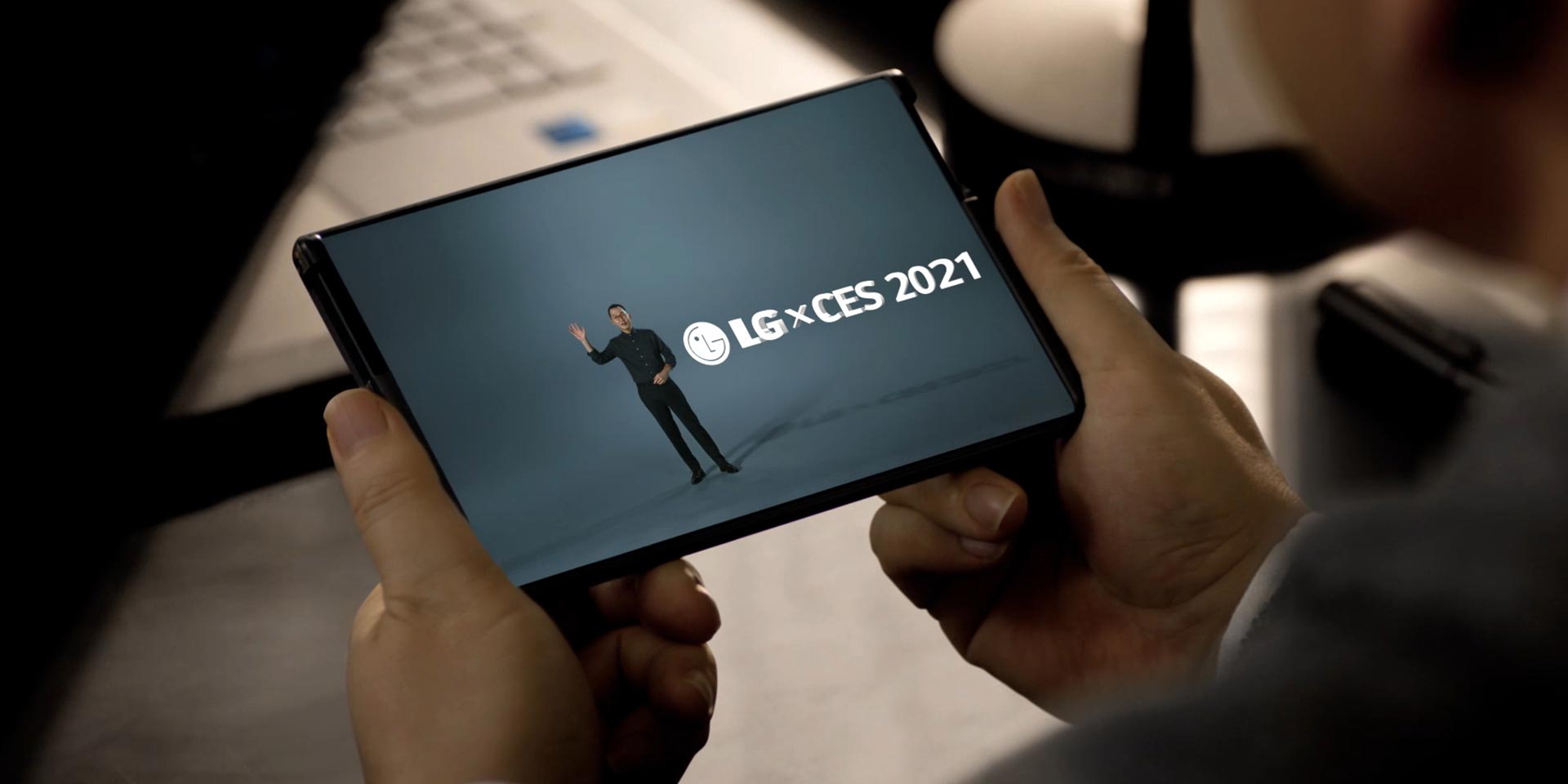 CES LG Rollable