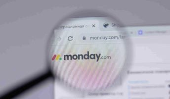 monday.com on pc screen