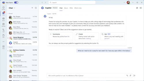 Copilot new Shifts plugin for Microsoft 365 Copilot