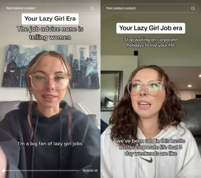 @gabrielle_judge's lazy girl jobs post on TikTok